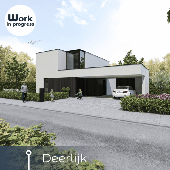 Nieuwbouw Deerlijk - Work in progress