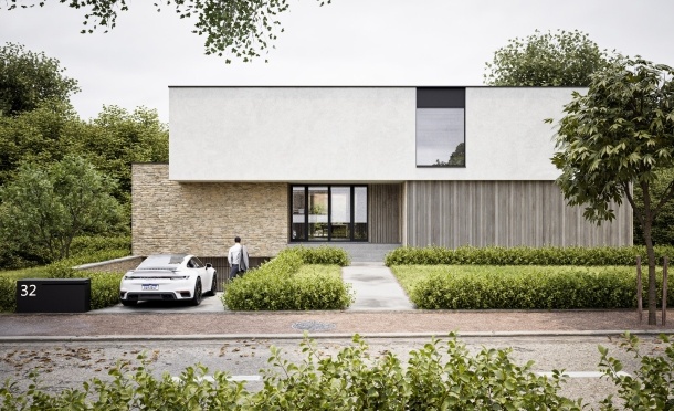 Nieuwbouw villa Zwijnaarde