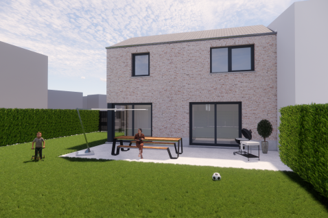 Voorbeeldwoning 2 achterzijde