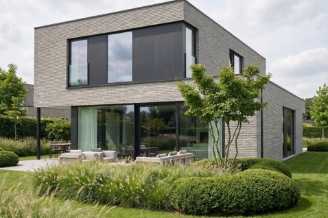 strakke alleenstaande woning
