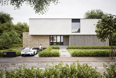Nieuwbouw villa Zwijnaarde