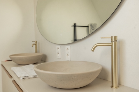kranen van een volledige woning renovatie door bouwteam wim beyaert