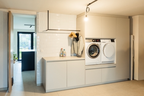 wasplaats na woning renovatie door wim beyaert