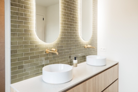 badkamer na woning renovatie door wim beyaert