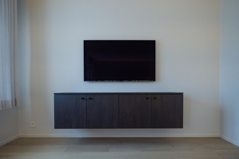 slaapkamer met tv