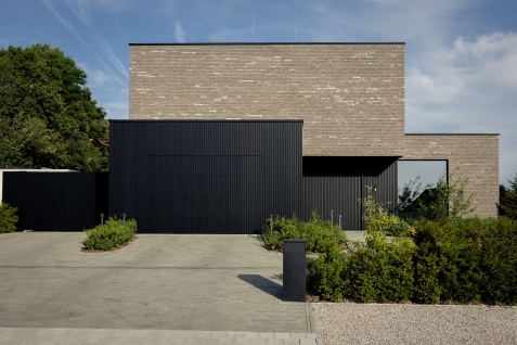 Voorgevel nieuwbouw in Anzegem