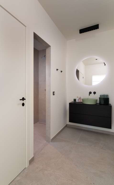 badkamer in poolhouse