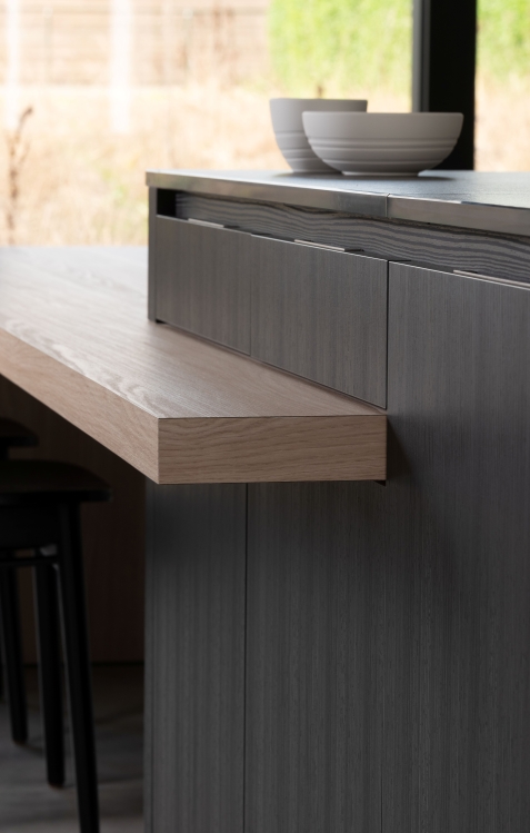 Detailfoto van de keuken