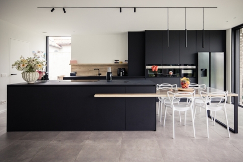Wim Beyaert - moderne keuken nieuwbouw