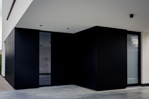 Voorkant van de woning