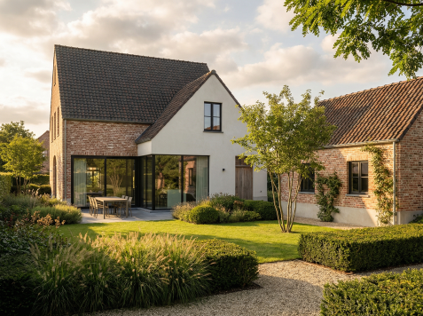 Wim Beyaert achtergevel villa
