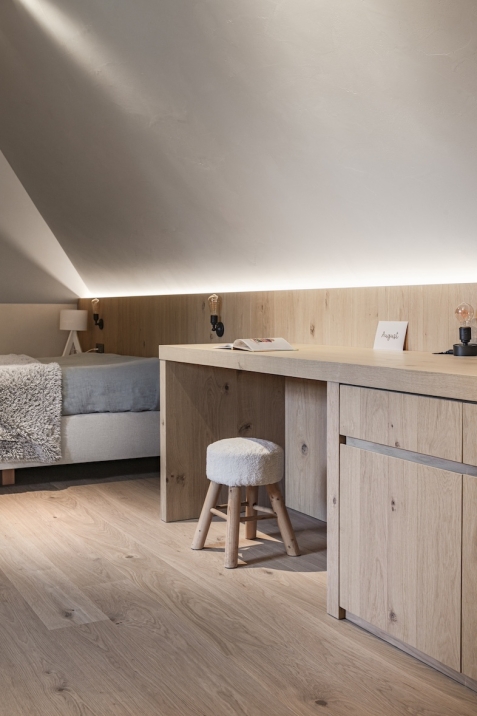 Moderne slaapkamerrenovatie door bouwteam wim beyaert