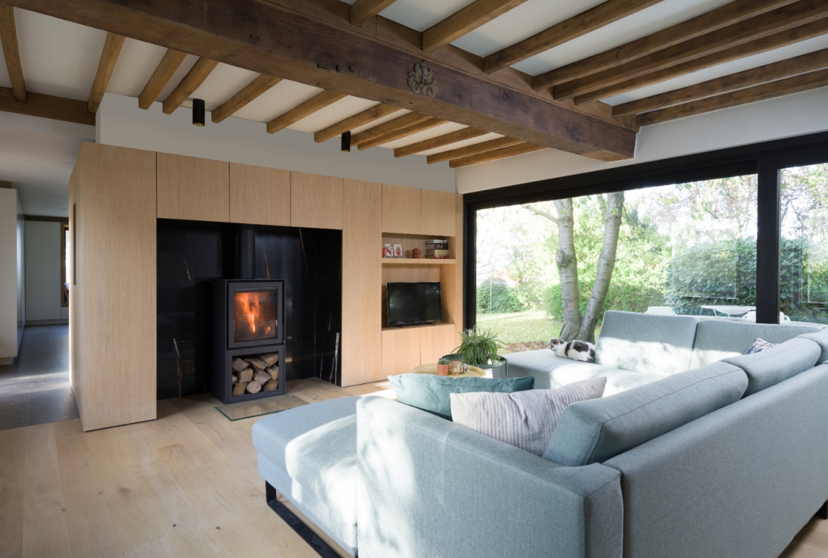 Van oude hoeve tot strakke woning in landelijke stijl | Wim Beyaert
