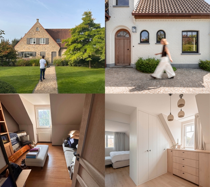 Voor en na beelden van totaalrenovatie